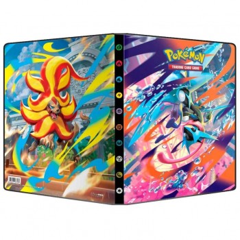 Mega Evolution Chaos Rising 9 kišenių albumas Pokémon kortelėms Ultra Pro